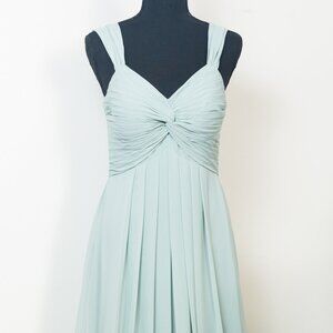 Azazie Sage Green Bridesmaid Dress
